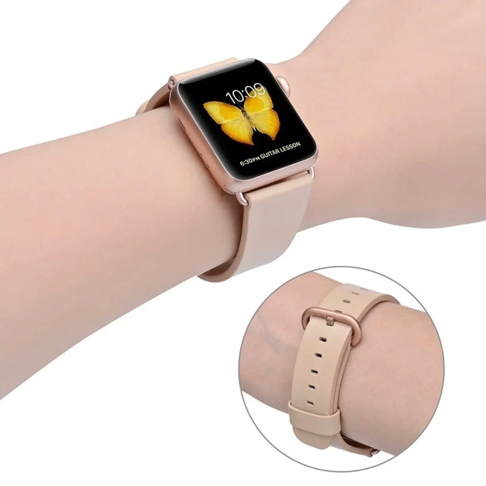 ⭐️B1G1FREE⭐️ Nude Apple Watch band! NWOT